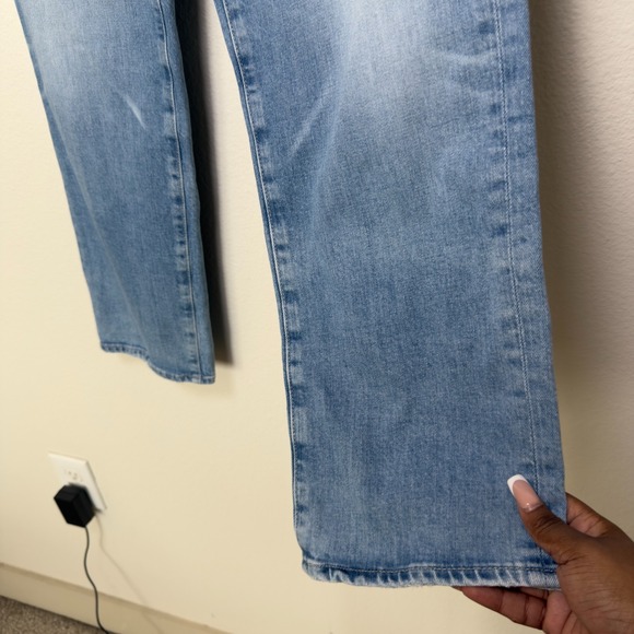 Adriano Goldschmied Women AGED Denim Alexxis Crop Jeans High Rise Vintage Fit 28 - Picture 7 of 14